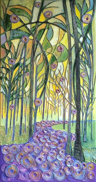 Spring Trees, SOLD